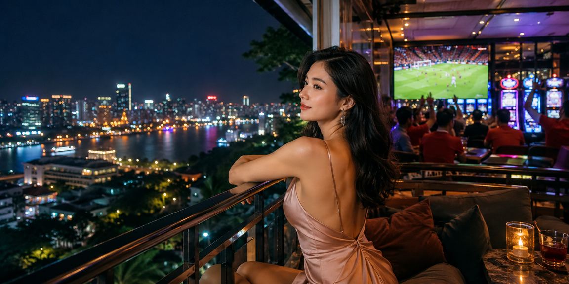 Giao diện xổ số trực tuyến phong cách nước sáng cho người dùng Việt